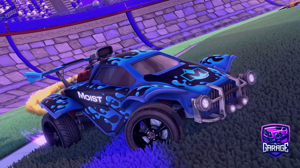 A Rocket League car design from R3KTGoldFish