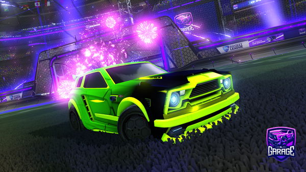 A Rocket League car design from MruSX
