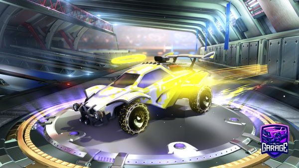 A Rocket League car design from TopBinner