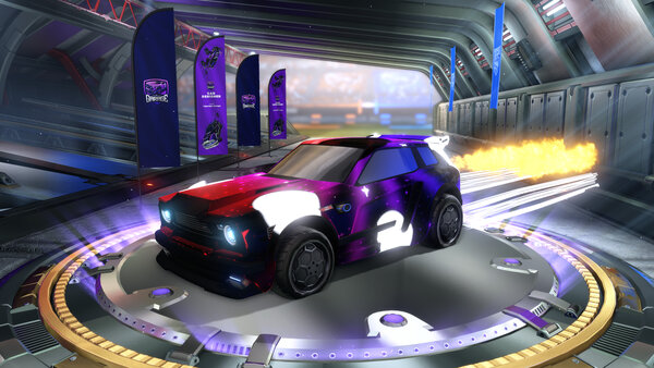 A Rocket League car design from Zep973