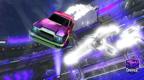 A Rocket League car design from Tom96