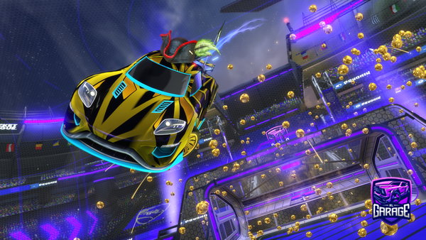 A Rocket League car design from Lmrshy21