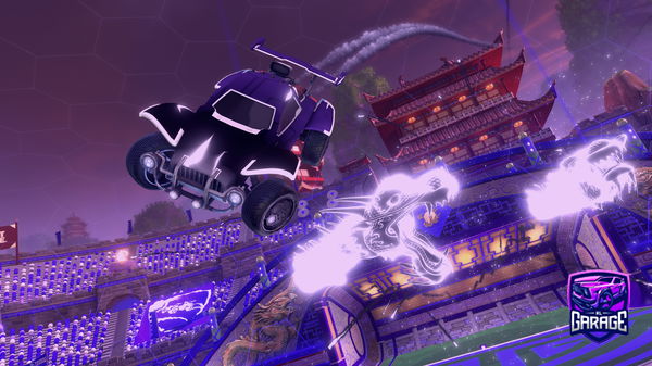 A Rocket League car design from Cosmotiz