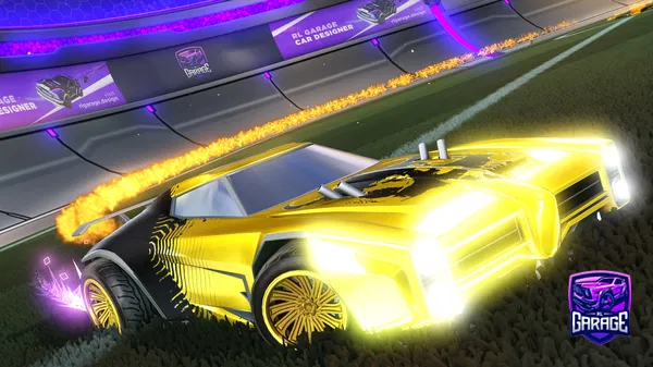 A Rocket League car design from legend3521487