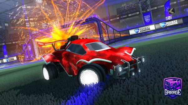 A Rocket League car design from LuisRLl