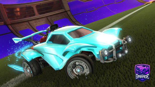 A Rocket League car design from PantherRosko