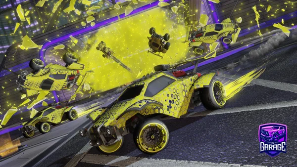 A Rocket League car design from G-sis