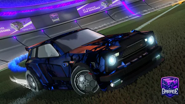 A Rocket League car design from NoahArtz