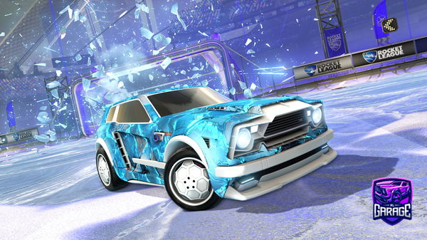 A Rocket League car design from rltotmi