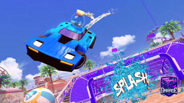 A Rocket League car design from sleek_the_elite