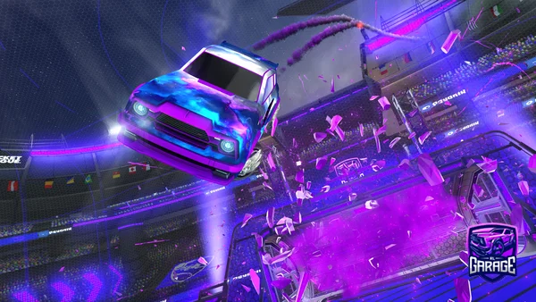 A Rocket League car design from PineNoApple