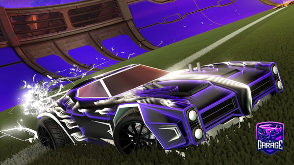 A Rocket League car design from CosmicEclipse274