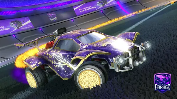 A Rocket League car design from Matthaprowilkaas