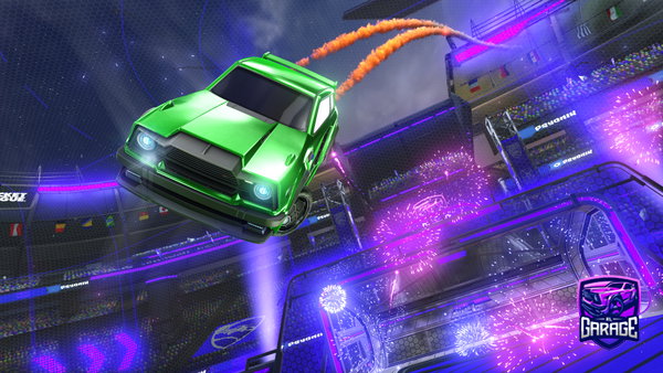 A Rocket League car design from Pokejesse1