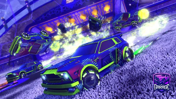 A Rocket League car design from Kountry_Man19