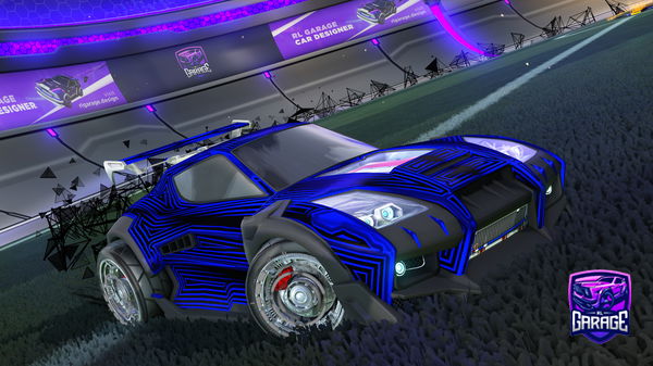 A Rocket League car design from MTGX