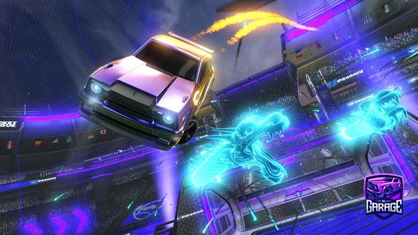 A Rocket League car design from Q2W2