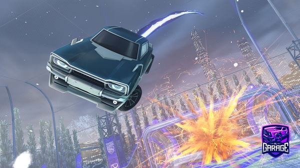 A Rocket League car design from SrVram