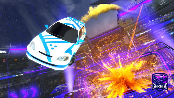 A Rocket League car design from BuckNuts36