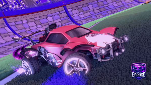 A Rocket League car design from -Goose-