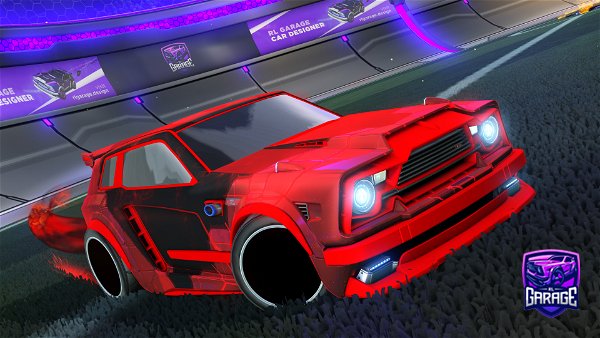 A Rocket League car design from Wysteria17