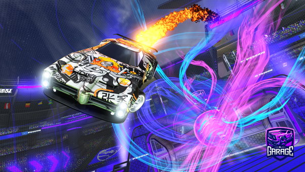 A Rocket League car design from breakout15
