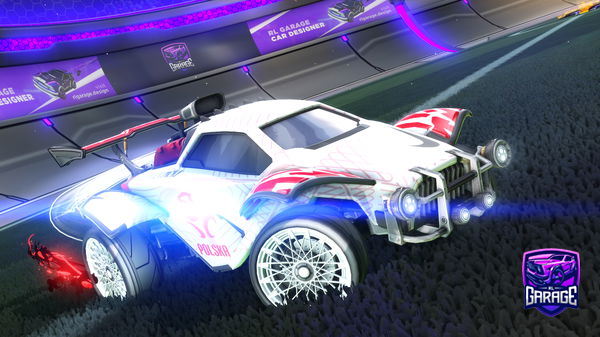 A Rocket League car design from IGqlxy