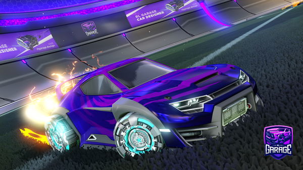 A Rocket League car design from Rocketeer777