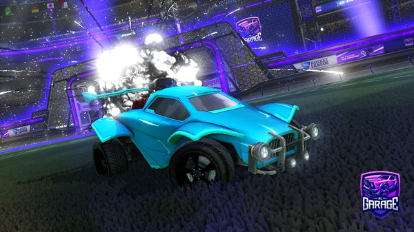 A Rocket League car design from ExoT_