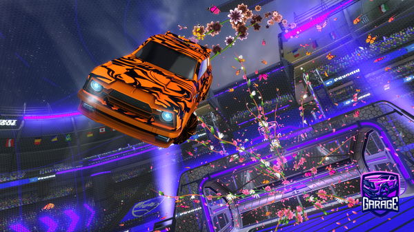 A Rocket League car design from Lukasdolla