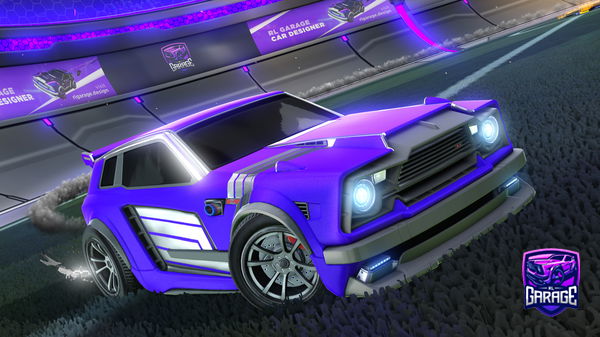 A Rocket League car design from LividFalcon