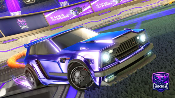 A Rocket League car design from T3cno17