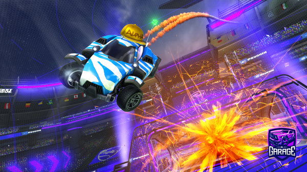 A Rocket League car design from Marco_A_0411