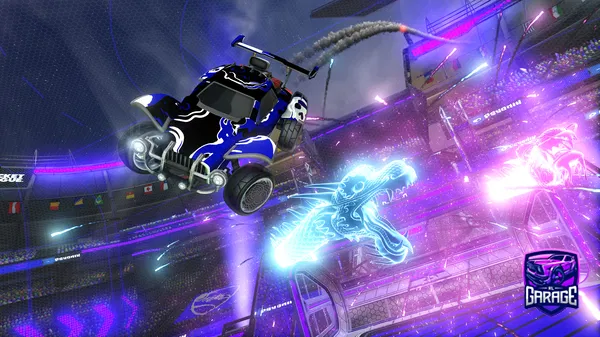 A Rocket League car design from Mrblackzomba