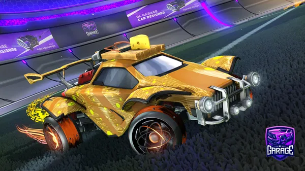 A Rocket League car design from SuperMommy