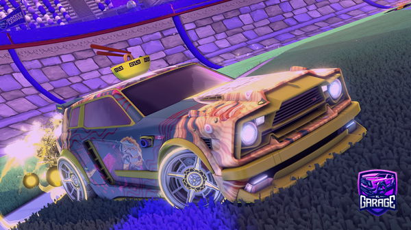 A Rocket League car design from Apexyz