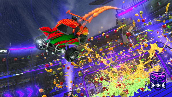 A Rocket League car design from benbo32