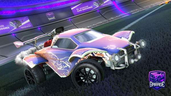 A Rocket League car design from Tommygun1235446