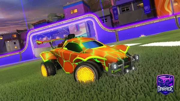 A Rocket League car design from Hexalom