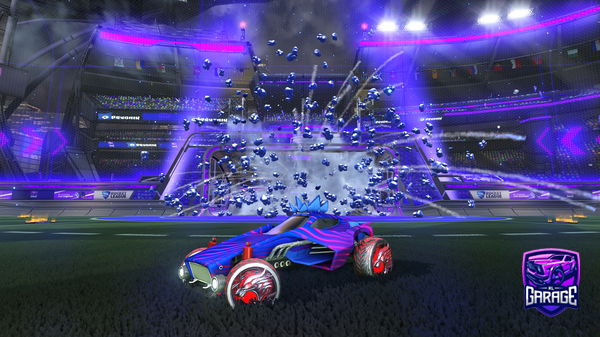 A Rocket League car design from dangerduck