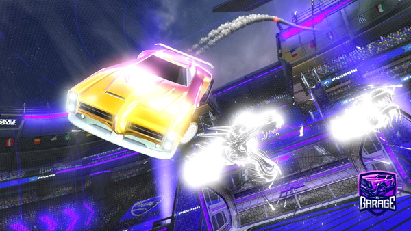 A Rocket League car design from Guillerex10