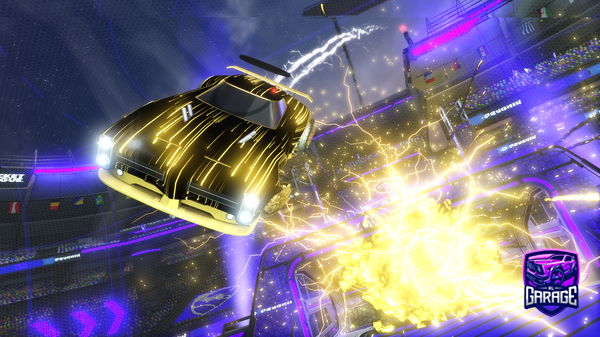 A Rocket League car design from Wresets12