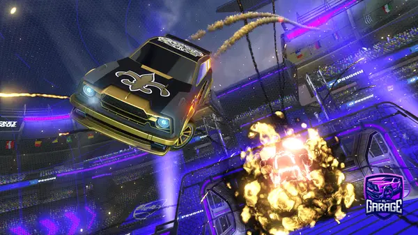 A Rocket League car design from Bullet1469