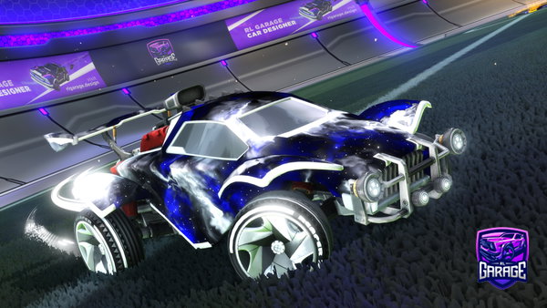 A Rocket League car design from iTzNiggi