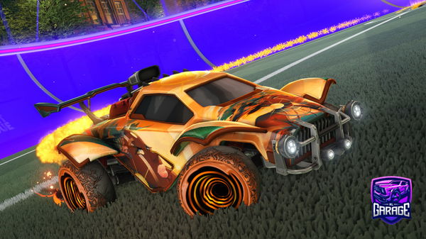 A Rocket League car design from Sledgehammer0111