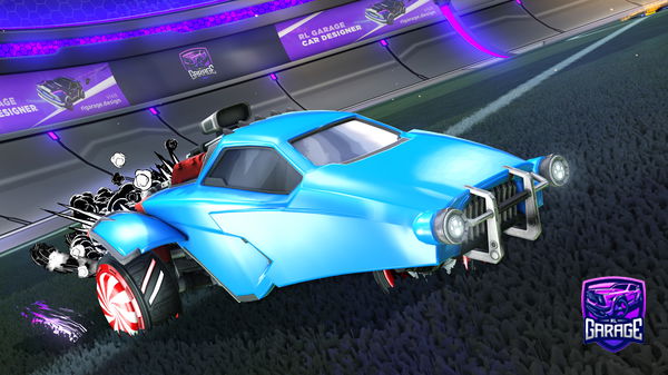 A Rocket League car design from sxlar_dsgn