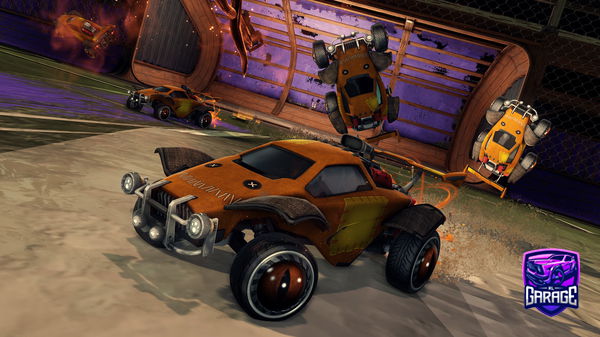 A Rocket League car design from VibzzRL