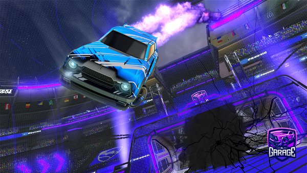 A Rocket League car design from jackluvscreed