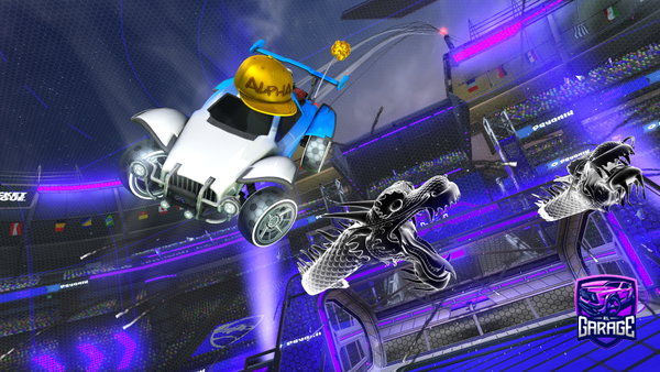 A Rocket League car design from B0NG0TIME