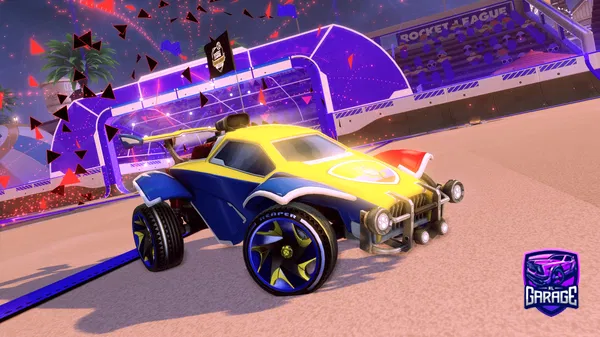 A Rocket League car design from QueenAquaa